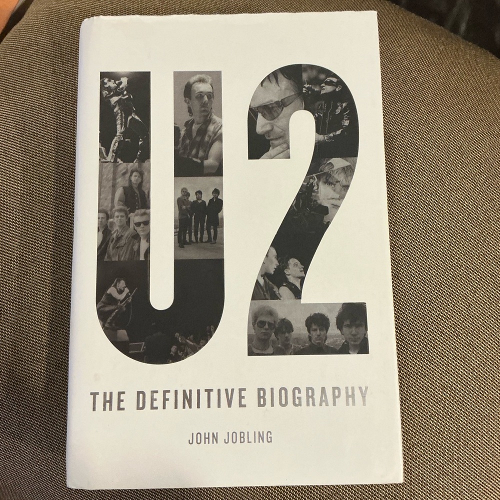 U2 The Definitive Biography by John Jobling Hardcover Book